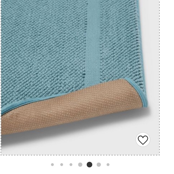 🦋 BOGO NEW Performance Texture Cotton Memory Foam Bath Rug - Threshold 20x34 - Picture 4 of 4